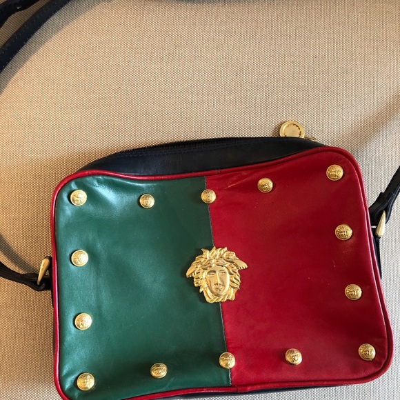 Handbags - Green and red purse